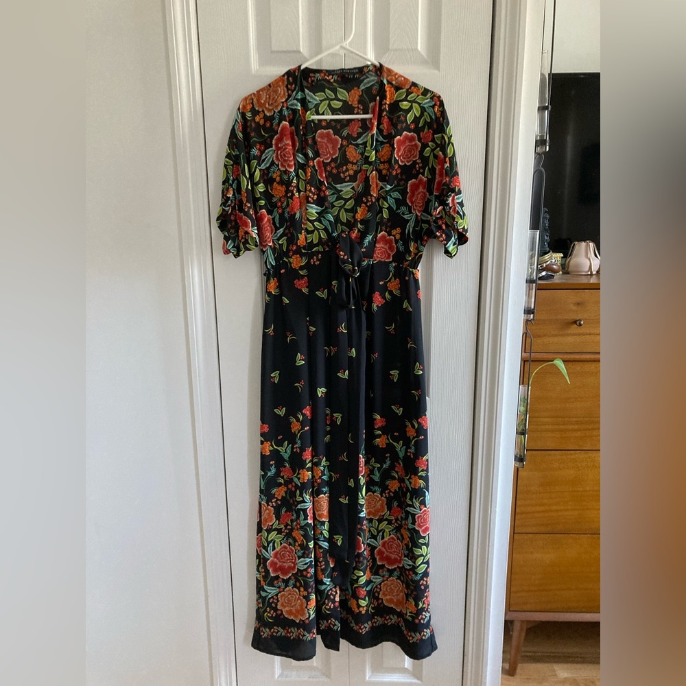 Zara Floral Maxi Dress